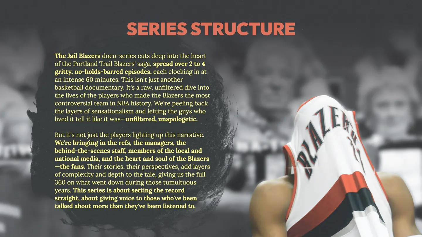 Jailblazers pitch deck, page 9